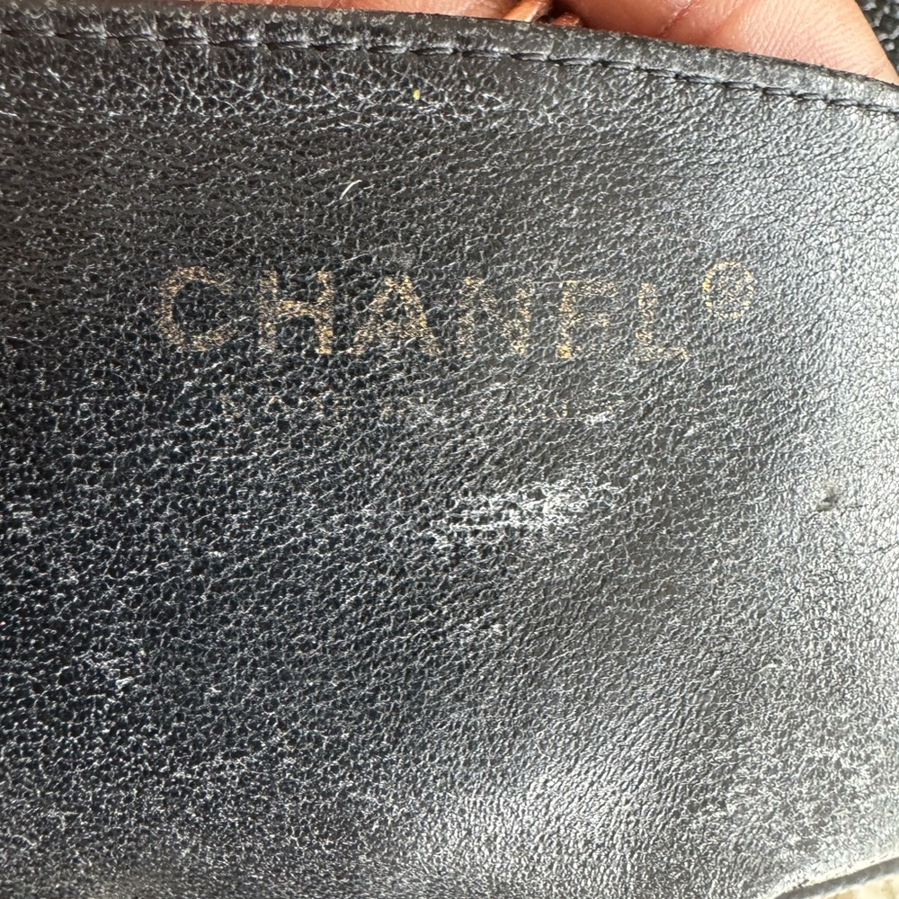 Chanel Black Caviar Vintage Jumbo Single Flap -24k gold hardware - Picture 11 of 17